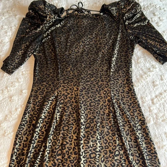 Guess | Dresses | Black Gold Guess Dress | Poshmark